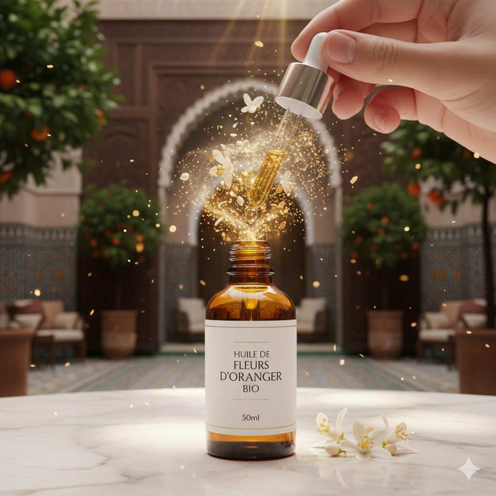 Huile de Fleur d’Oranger – Pure et Naturelle | Relaxation & Éclat