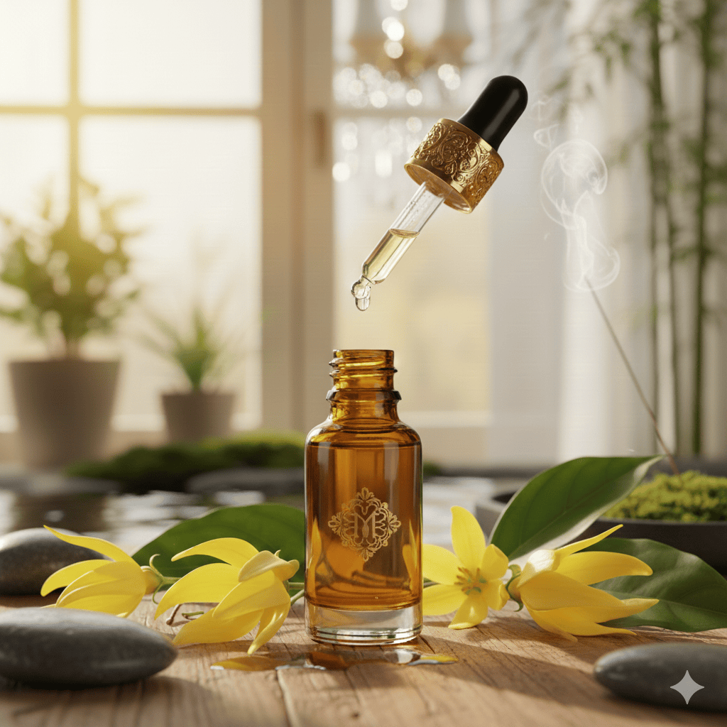 Huile d’Ylang-Ylang Pure | Relaxation • Beauté • Parfum Naturel