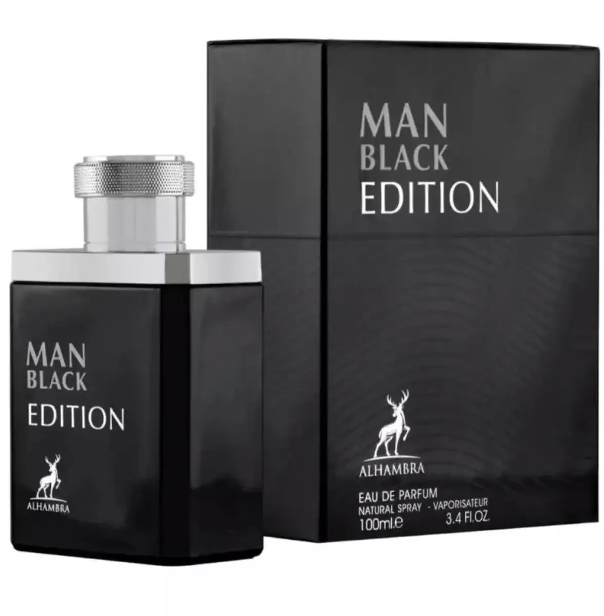Man Black Edition Eau de Parfum de Maison Alhambra 100ml