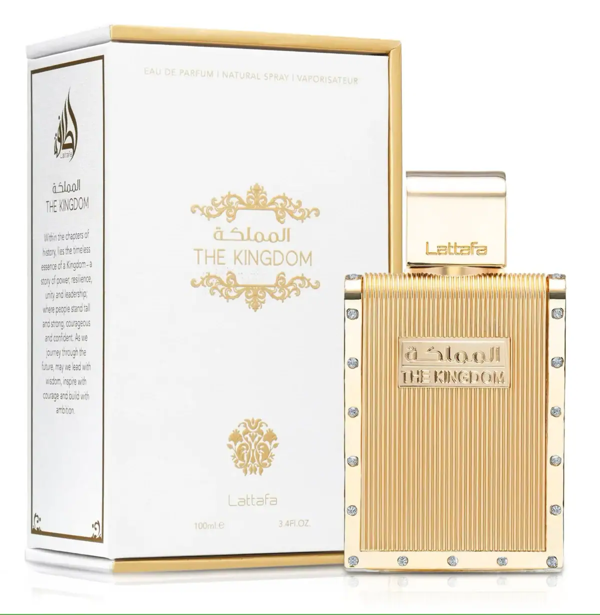 The Kingdom pour homme Eau de Parfum de Lattafa 100ml