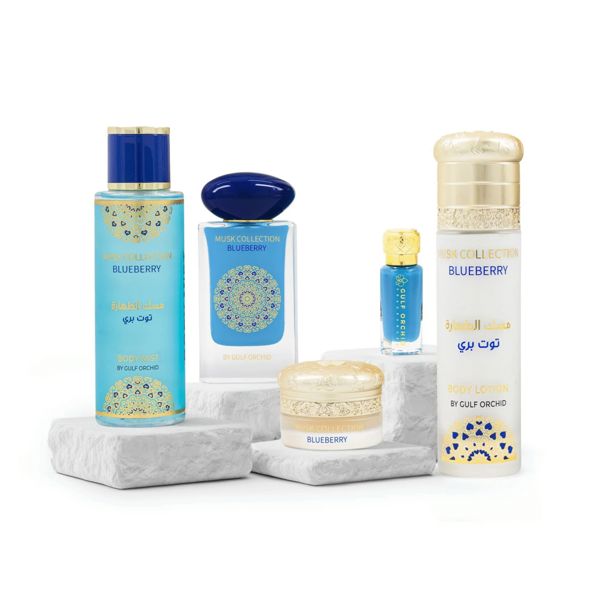 Gulf Orchid – Musk Collection Blueberry – Pack 5 pièces